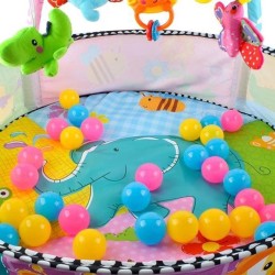 Gimnasio Bebé 3 en 1 con Piscina de Pelotas | Kidstar ARC-5255