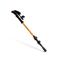 Bastón de Trekking Profesional Plegable | Aluminio Antishock y Empuñadura Ergonómica