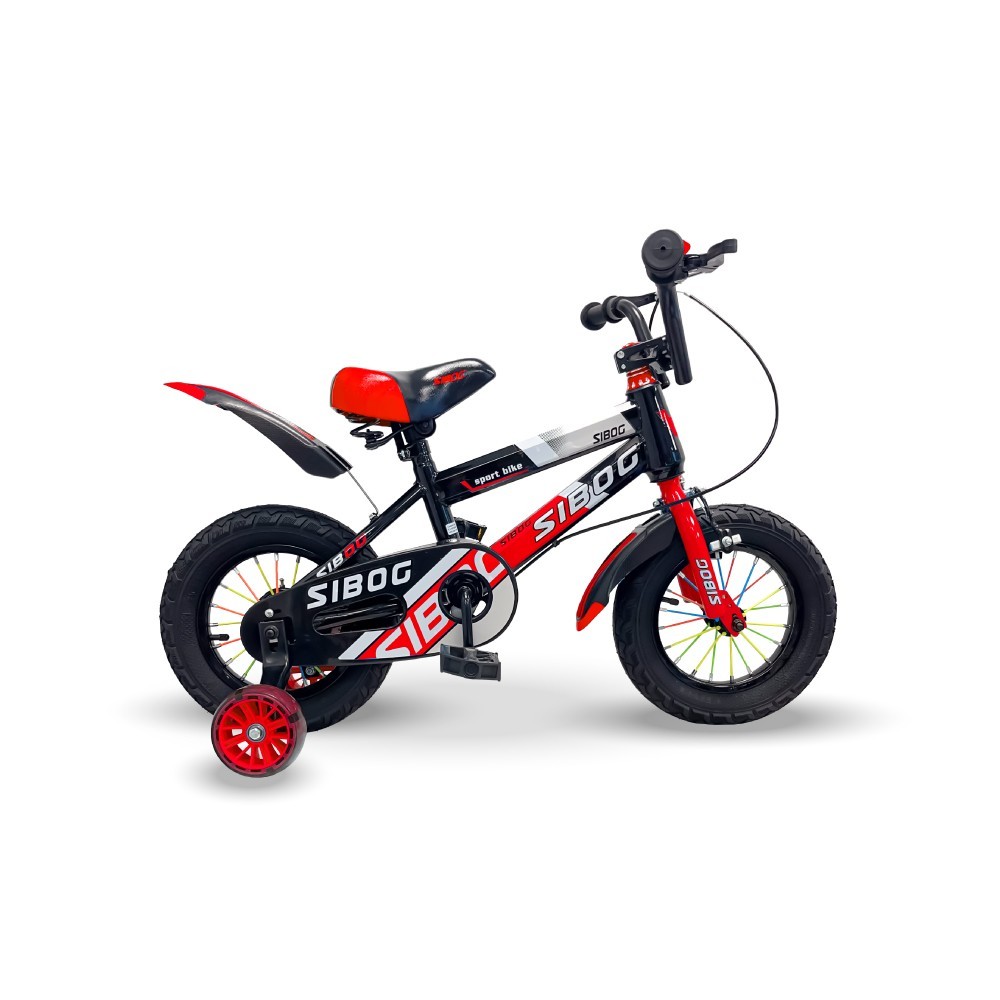 Bicicleta Infantil Aro 12” con Ruedas de Apoyo | SIBOG Deportiva Bicicleta Infantil Aro 12” con Ruedas de Apoyo | SIBOG Deportiva