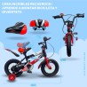 Bicicleta Infantil Aro 12” con Ruedas de Apoyo | SIBOG Deportiva