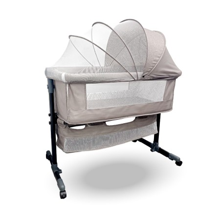 Cuna Colecho con Mosquitero y Altura Ajustable | Asia Import