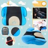 Alzador Infantil Azul Booster Car | 15 a 36 kg - Seguridad y Comodidad