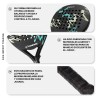 Pala de Padel Negra con Verde modelo 4018