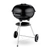 Parrilla a Carbón con Tapa y Ruedas | Ideal para Asados al Aire Libre