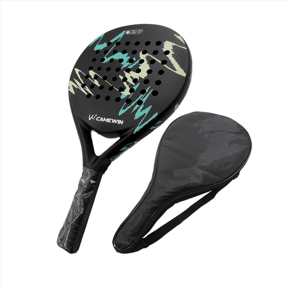 Pala de Padel Negra con Verde modelo 4018