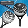 Pala de Padel Gris con Negro Modelo 4013