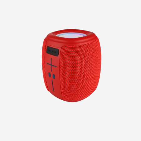 Parlante Bluetooth Portátil Rojo – Sonido Excepcional y Diseño Moderno