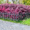 Reja Decorativa De Estacas Negras Para Jardín - Estilo Clásico ARC-5562-1