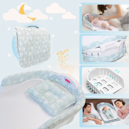 Cama Separadora infantil color Verde Agua